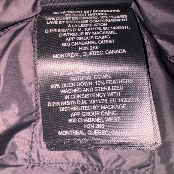 MACKAGE MENS DOWN JACKET FRANCIS - Picture 9 of 9